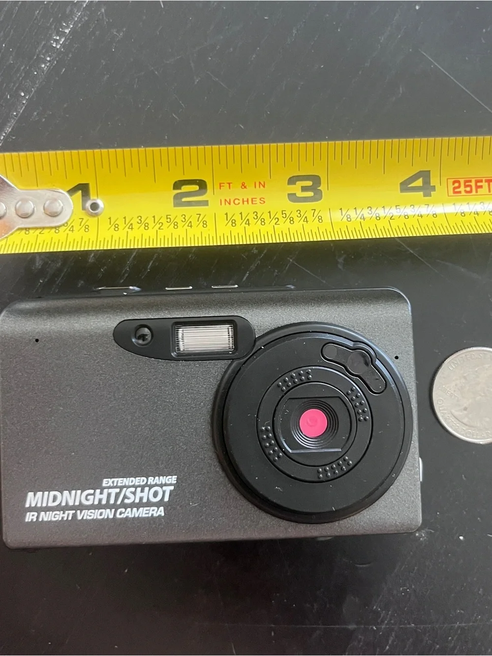 Midnight Shot IR Night Vision Camera - Black